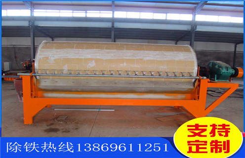 永磁筒式磁選機(jī)，賀州永磁筒式磁選機(jī)_遠(yuǎn)力賀州永磁筒式磁選機(jī)的結(jié)構(gòu)磁場(chǎng)分布圖
